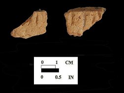 Coulbourn rim sherds from Haddock, site 18WO161/4.